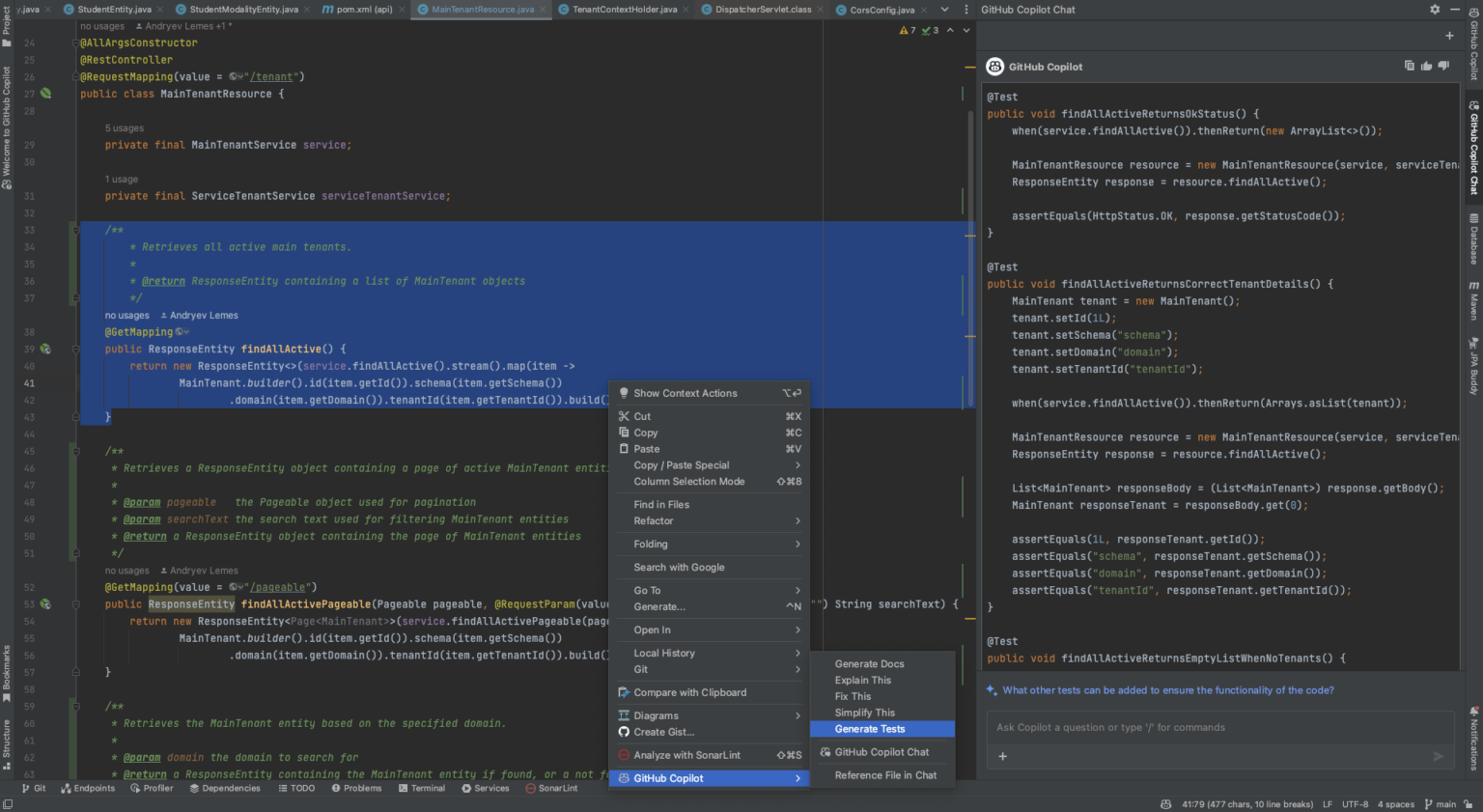 GitHub Copilot - Parte 1: Testes Unitários - TechBlog